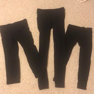 Bundle on black leggings